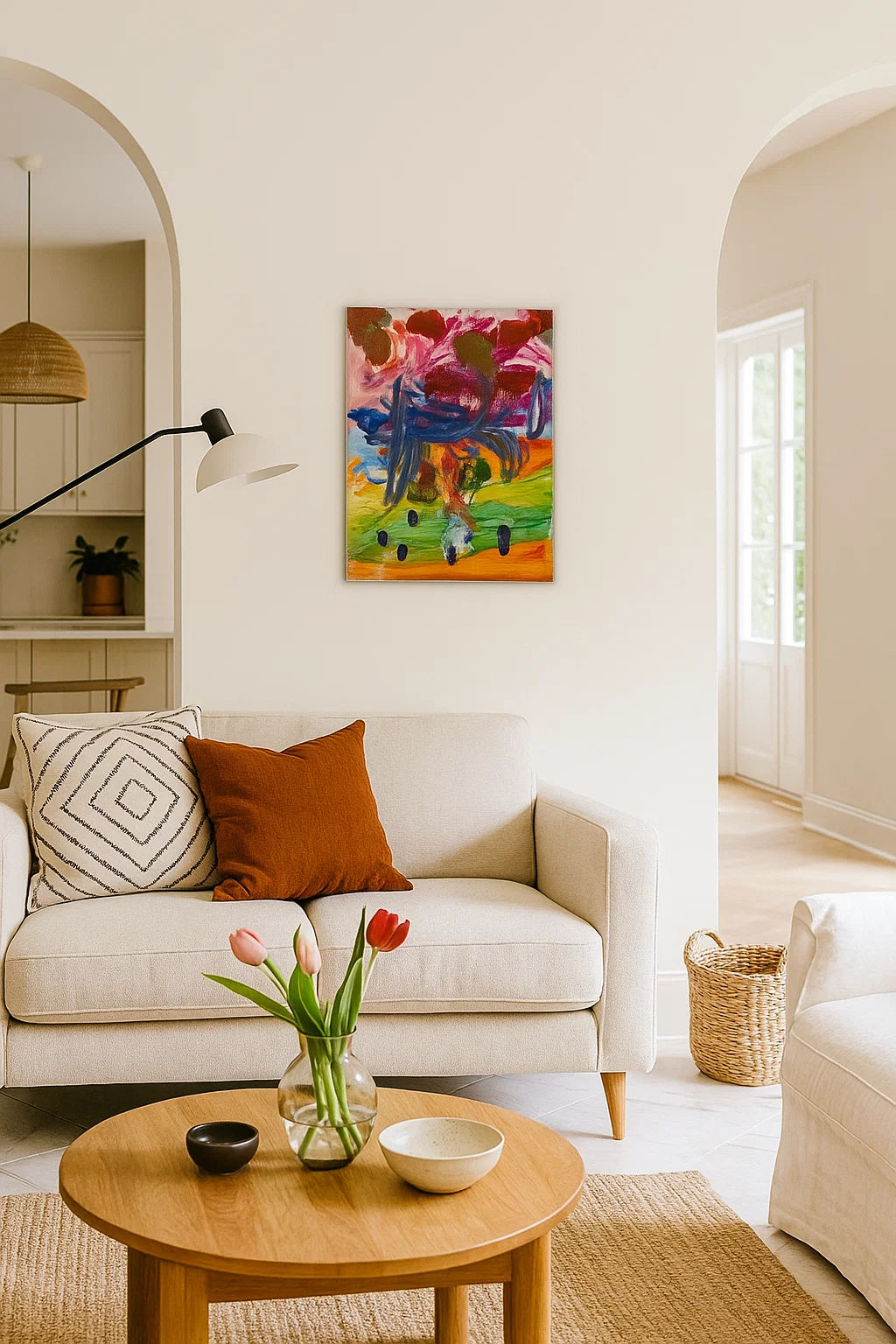 Πινακας The Seven . Happy Hour Σε Διάσταση 50 x 70 x 10 .